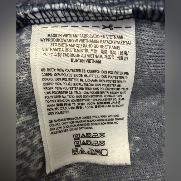 VANS - Overlook Sherpa Crew Sweatshirt - size M - blue - Picture 7 of 10